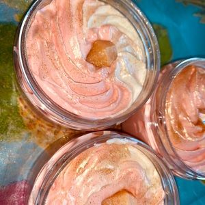 Strawberry shortcake organic whipped body butter